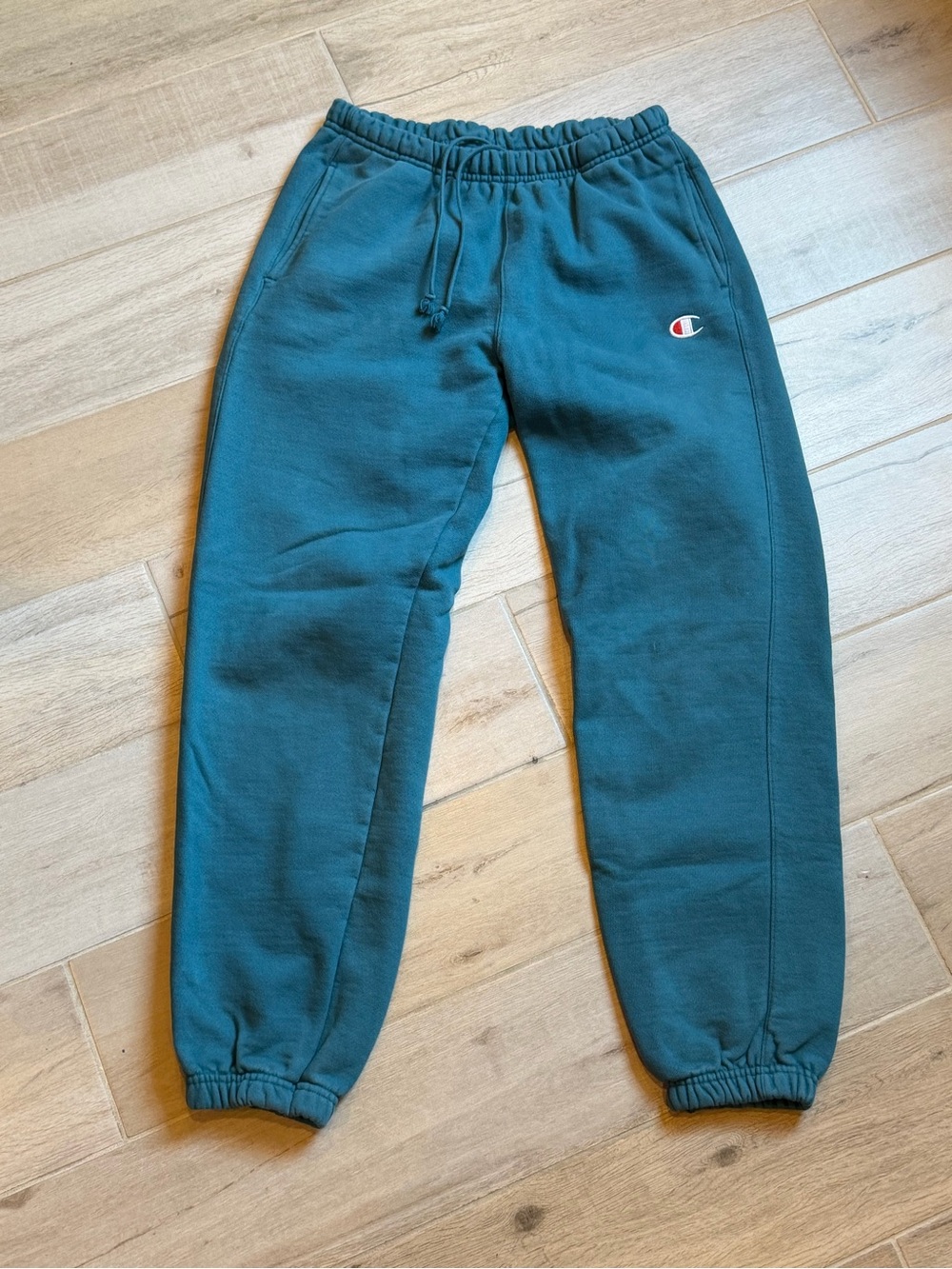 Champion Teal Green Drawstring Joggers